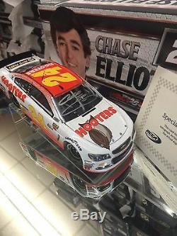 Autographed Chase Elliott 2017 Hooters 1/24 Scale Action Nascar Diecast