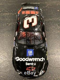 Autographed Dale Earnhardt #3 Goodwrench Crash Car 1997 Monte Carlo 124 Diecast