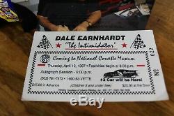 Autographed Dale Earnhardt Sr. Wrangler Pontiac #3 Diecast 124 With Photos