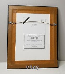 Autographed Elvis Presley Photo LIMITED EDITION 30 of 2500 With Stamp Framed