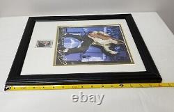 Autographed Elvis Presley Photo LIMITED EDITION 30 of 2500 With Stamp Framed
