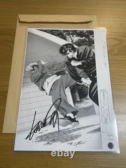 Autographed Event Limited Edition Rokudenashi Blues Manuscript Reproduction Orig
