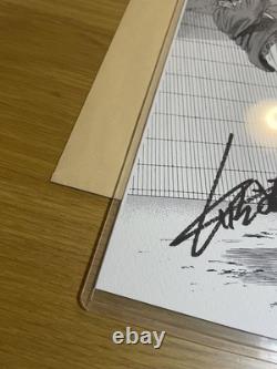 Autographed Event Limited Edition Rokudenashi Blues Manuscript Reproduction Orig