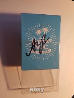 Autographed, Limited Edition Summer NOC (Blue) Playing Cards Deck