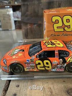 Autographed NASCAR 2008 Kevin Harvick #29 Reeses Action 124 Diecast Stock Car