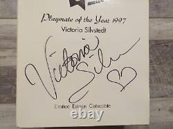 Autographed Playboy Playmate of Year 1997 Limited Edition Victoria Silvstedt