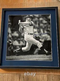 Autographed mickey mantle limited edition photo, beautifully framed, #308/536