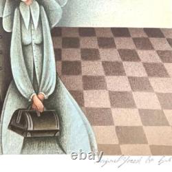 Avigail Yoresh, Limited Edition Serigraph, Hand Signed and Numbered with Letter