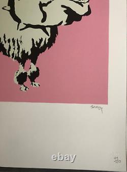 BANKSY / Bulldog Poodle / limited edition print, SIGNED IN PENCIL, with COA