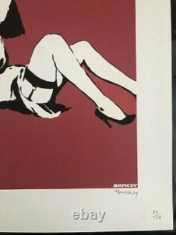 BANKSY / Queen Victoria / limited edition print, SIGNED IN PENCIL, with COA