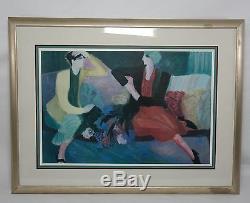 BARBARA A WOOD BEST FRIENDS Signed Numbered Limited Edition lithograph