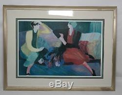 BARBARA A WOOD BEST FRIENDS Signed Numbered Limited Edition lithograph