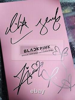 BLACKPINK Official Lightstick Ver. 2 Limited Edition Autographed Sign MADE KOREA