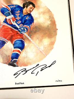 BRAD PARK Limited Edition Autographed Lithograph #170/500