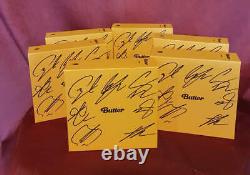 BTS Album BUTTER DELUXE LIMITED EDITION AUTOGRAPHED! Mit