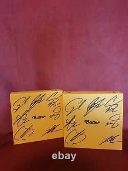 BTS Album BUTTER DELUXE LIMITED EDITION AUTOGRAPHED! Mit