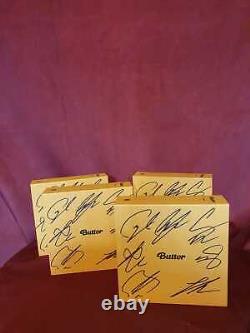 BTS Album BUTTER DELUXE LIMITED EDITION AUTOGRAPHED! Mit