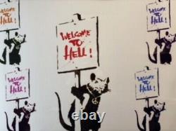 Banksy, Banksy of Bethlehem. Original, Limited Edition. Signed. Numbered. COA