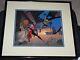 Batman cel 2x SIGNED Limited edition HARLEY Quinn TOYS WITH BATMAN Dini Conroy
