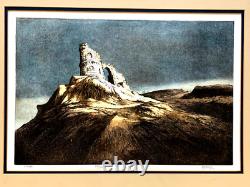 Beautiful Signed Limited Edition 226/350 Etching Temple Citadel