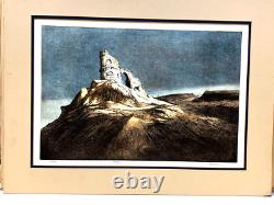 Beautiful Signed Limited Edition 226/350 Etching Temple Citadel