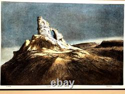 Beautiful Signed Limited Edition 226/350 Etching Temple Citadel