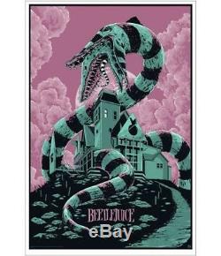 Beetlejuice' By Ken Taylor Hand Numbered / Signed Limited Edition