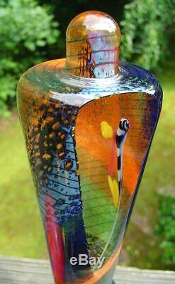 Bertil Vallien Kosta Boda Atelier Glass Sculpture Limited Ed. Signed & Numbered