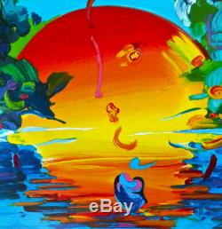 Better World (Retro Suite I) Limited Edition Silkscreen Peter Max -SIGNED withCOA