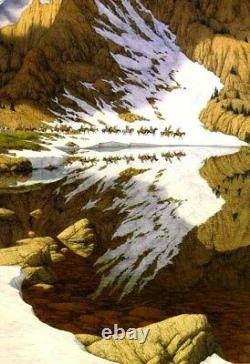 Bev Doolittle SEASON OF THE EAGLE Camoflauge-Indian-Native American-Alaska-Art