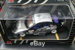 Biante 1.18 Ford Falcon Au Xr8 Craig Lowndes 00 Gibson Blue Interior Car Signed