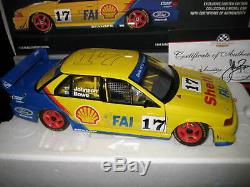 Biante 1/18 Ford Falcon Eb #17 Djr Johnson Bowe 1994 Sandown Winner Coa Signed