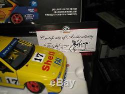 Biante 1/18 Ford Falcon Eb #17 Djr Johnson Bowe 1994 Sandown Winner Coa Signed