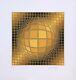 Biga II by Victor Vasarely (Signed, Limited Edition Serigraph, AP)