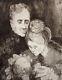 Bill Ellingson Family #1 Hand Signed Limited Edition Art Etching b&w 1966 OBO