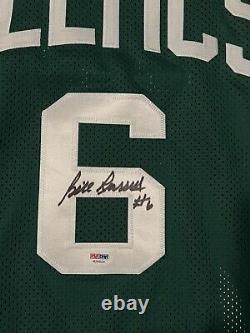 Bill Russell Signed Autographed Stat Jersey Limited Edition #5/6 PSA/DNA
