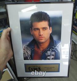 Billy Ray Cyrus Autographed 8x10 Photo Framed (Limited Edition Scoreboard)