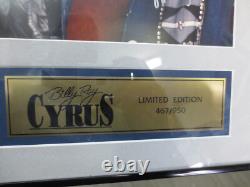 Billy Ray Cyrus Autographed 8x10 Photo Framed (Limited Edition Scoreboard)