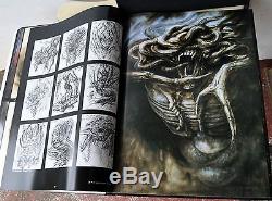 Biomechanics H R Giger Deluxe Leather LE1/300 Signed Litho Necronomicon Qliphoth