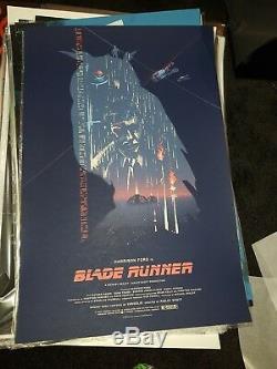 Blade Runner Limited Edition Screen Print by Lyndon Willoughby nt Mondo