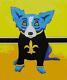 Blue Dog George Rodrigue We are Marching Again MAKE OFFER BA DSS