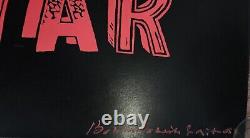 Bob And Roberta Smith Make Art Not War Limited Edition signed Silkscreen