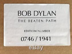 Bob Dylan The Beaten Path, Limited Edition Book & Steel Case Box Set. NEW. COA