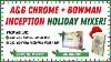 Bowman Inception A U0026g Chrome Holiday Mixer 2 Breaks Come Have A Social