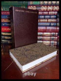 Brother SIGNED by ANIA AHLBORN New Suntup Press Lettered Leather Hardback 1/26