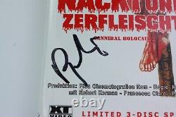 CANNIBAL HOLOCAUST Limited Edition Hardbox PAL DVD Germany SIGNED Autograph