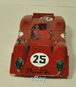 CMC's M-095 118 1969 FERRARI 312P SPYDER SEBRING #25 signed by the CEO of CMC