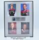 Captains of the Frontier Star Trek Limited Edition AUTOGRAPHED Plaque #305/995