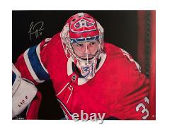 Carey Price Autographed 30x40 Canvas Limited Edition of 5