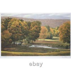 Carl Hoffner Barry Stream Giclee print, limited edition, autographed/fromJapan